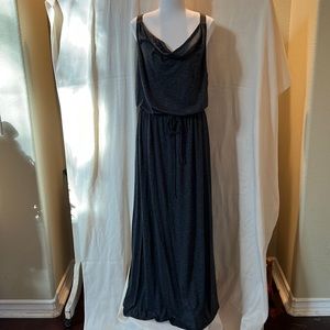Mossimo Supply Co. Charcoal/Black Maxi Dress . Size XL.